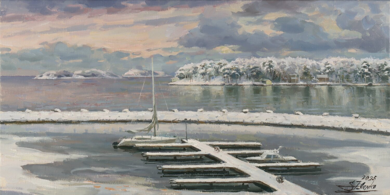 First snow. Serguei Zlenko