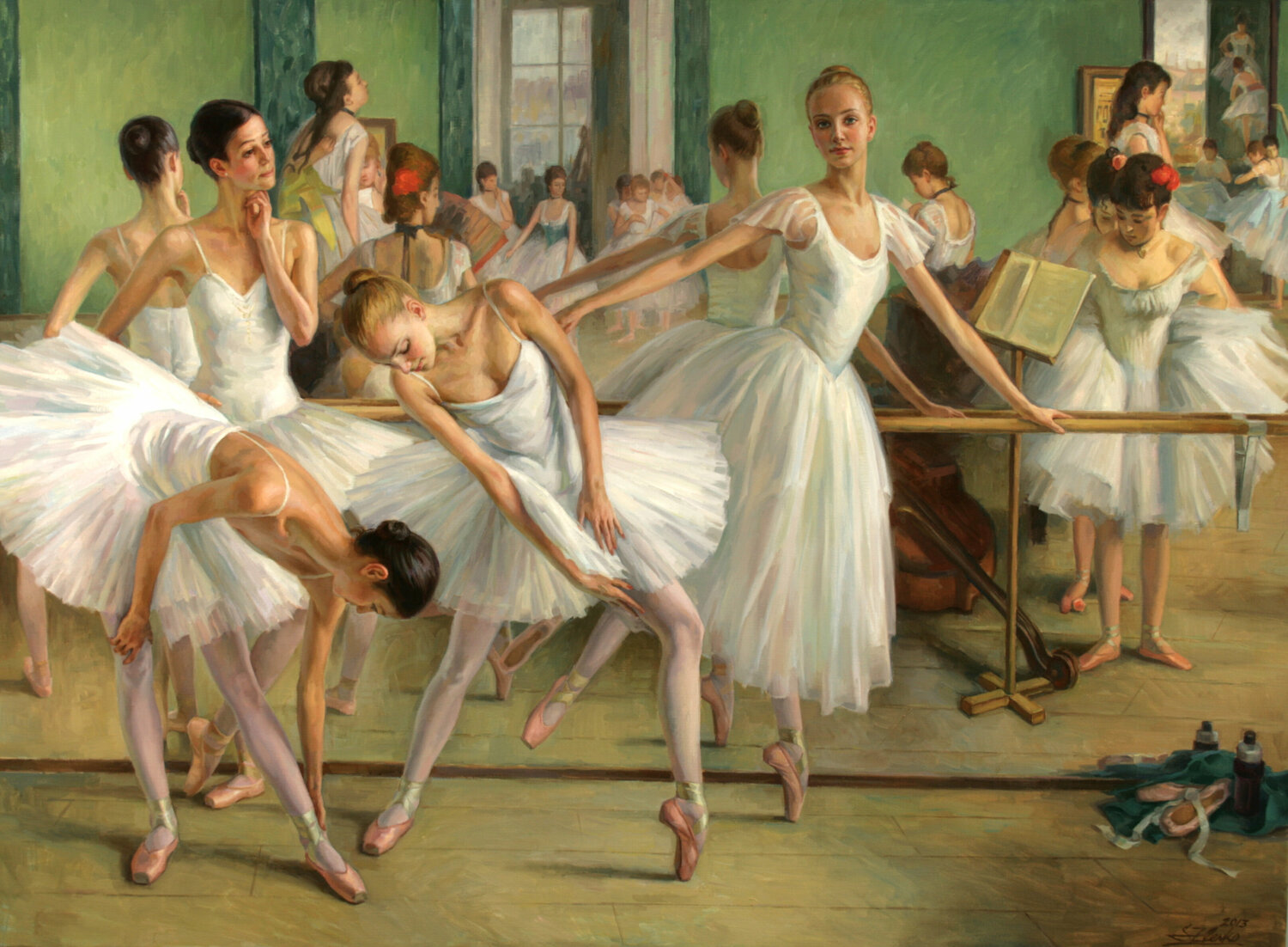 Tribut to Degas Serguei Zlenko