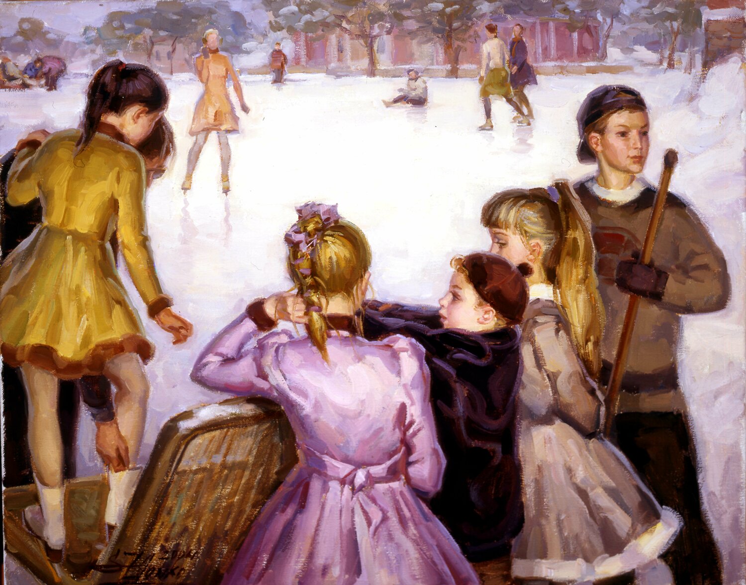 On the skating ring Serguei Zlenko