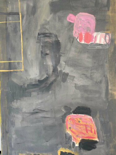 Incident at Ferry Bridge van Gary Komarin, Schilderij te koop op Singulart