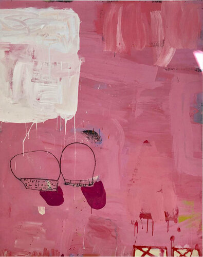 Big Pink by Gary Komarin, Painting for Sale on Singulart