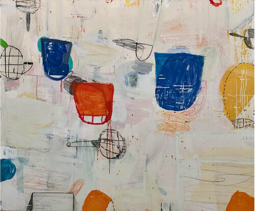 Said Reader to Rider van Gary Komarin, Schilderij te koop op Singulart