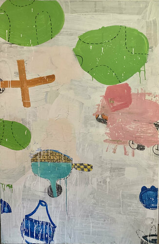 Bogota par Gary Komarin, Peinture en vente sur Singulart
