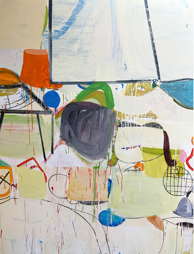 The Linguistic Turn van Gary Komarin, Schilderij te koop op Singulart