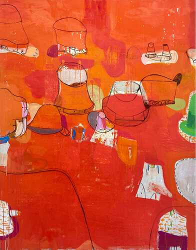 Landscape with a Cup von Gary Komarin, Malerei kaufen auf Singulart