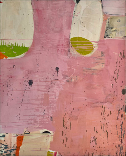 Swimming Pink, Cap Ferat van Gary Komarin, Schilderij te koop op Singulart