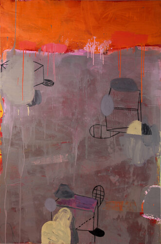 Who is Hercules and Why Are You Calling Him? van Gary Komarin, Schilderij te koop op Singulart