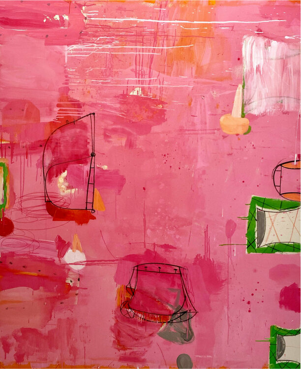 Swimming Pink, Alba Gary Komarin