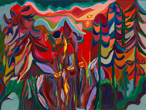 Orpheus and Eurydice III di Ozlem Thompson, Pittura in vendita su Singulart