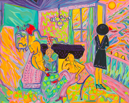 Space Time di Ozlem Thompson, Pittura in vendita su Singulart