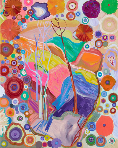 Good Things will Come di Ozlem Thompson, Pittura in vendita su Singulart