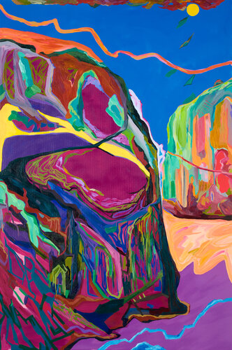 Alice in Wonderland 2 van Ozlem Thompson, Schilderij te koop op Singulart