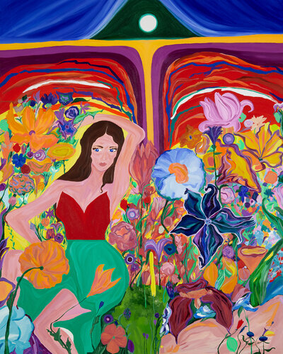 Dreams of Goddesses- Aspasia de Ozlem Thompson, Pintura a la venta en Singulart