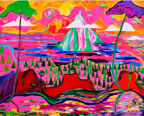 'Reflections of Existence' 'pure joy' van Ozlem Thompson, Schilderij te koop op Singulart