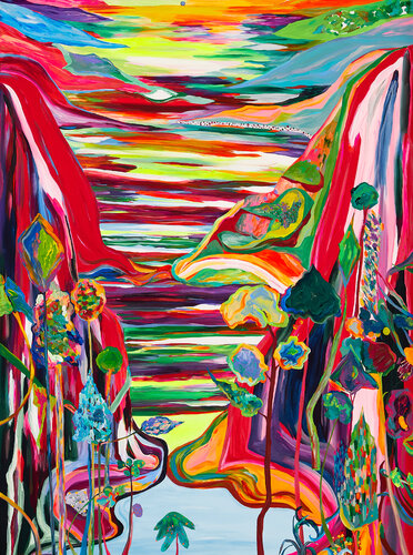 Eternal Flow van Ozlem Thompson, Schilderij te koop op Singulart