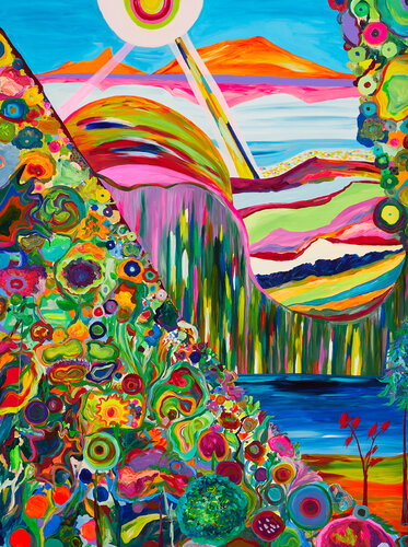 Eternal Dance of Now van Ozlem Thompson, Schilderij te koop op Singulart