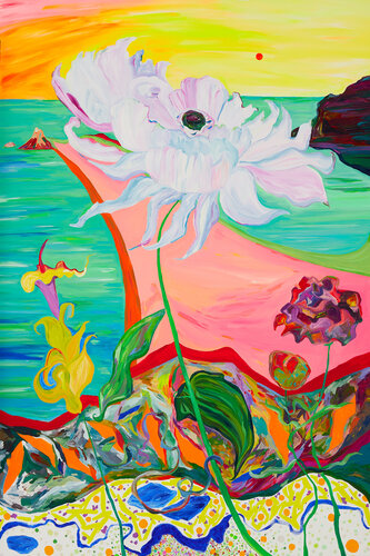 Ocean of Life van Ozlem Thompson, Schilderij te koop op Singulart