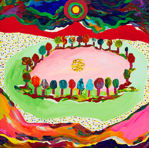 Moonlight Sonata van Ozlem Thompson, Schilderij te koop op Singulart