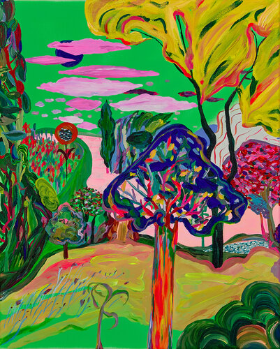 Spring van Ozlem Thompson, Schilderij te koop op Singulart