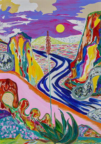 Viola de Ozlem Thompson, Pintura a la venta en Singulart