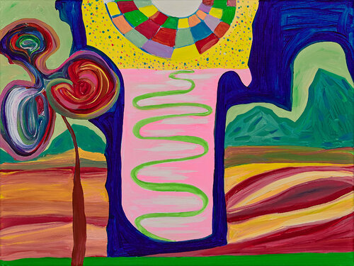 Awakening through Light van Ozlem Thompson, Schilderij te koop op Singulart