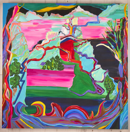 Paths II van Ozlem Thompson, Schilderij te koop op Singulart