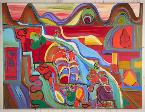 Paths I van Ozlem Thompson, Schilderij te koop op Singulart