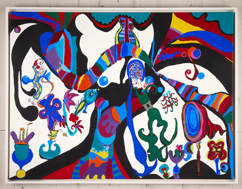 Black Holes Create Parallel Universes van Ozlem Thompson, Schilderij te koop op Singulart