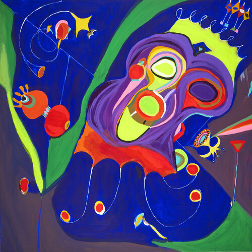 Life in Proxima Centauri B van Ozlem Thompson, Schilderij te koop op Singulart