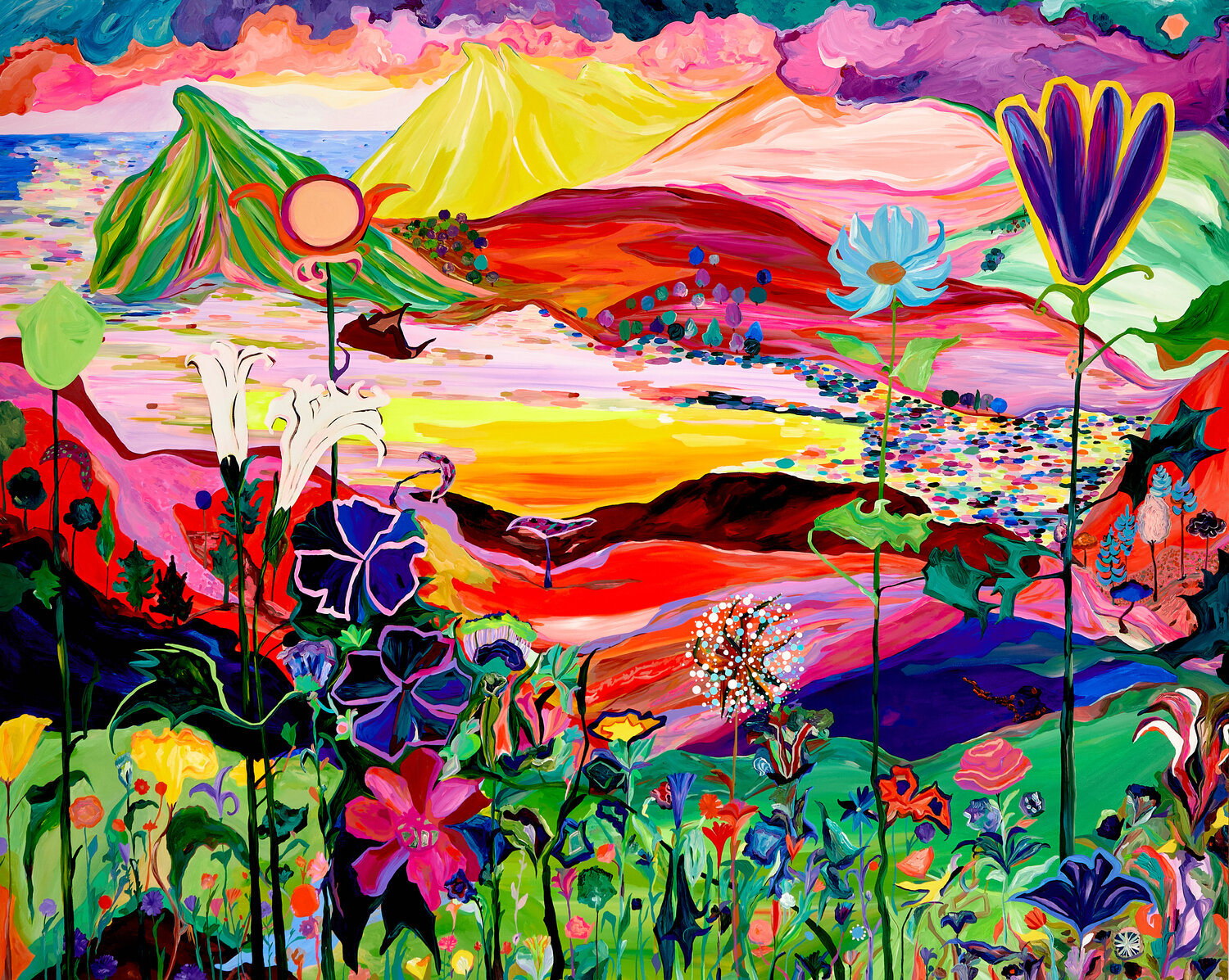 'Reflections of Existence' 'Quantum Field' Ozlem Thompson