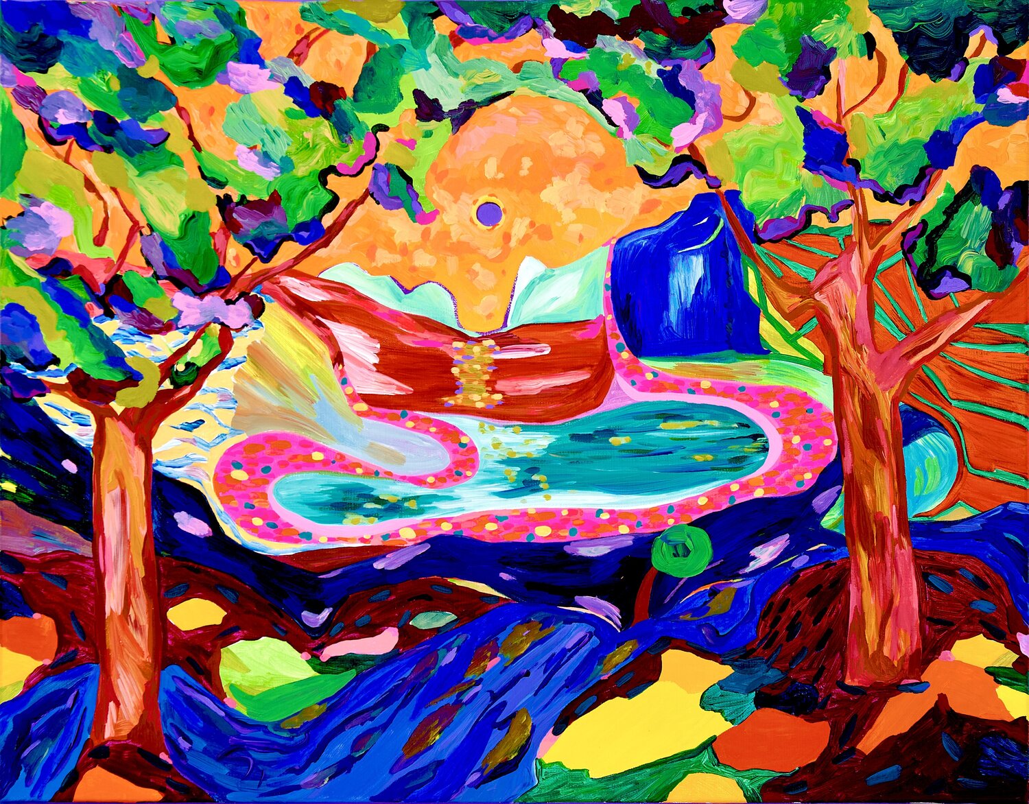 Reflections of Existence, 'camping' Ozlem Thompson