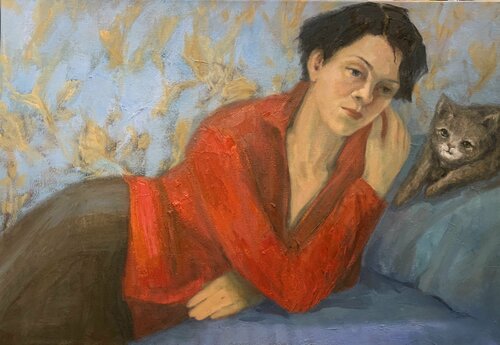 '' Esos momentos de  silencio ''. von Berta Goldwaser, Malerei kaufen auf Singulart