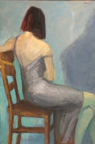 De espaldas a los intrusos !!!!! di Berta Goldwaser, Pittura in vendita su Singulart