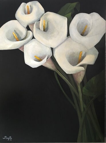 Calas by Berta Goldwaser, Painting for Sale on Singulart