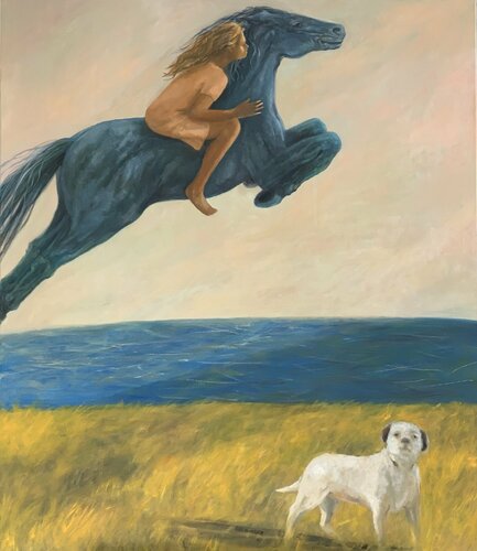 Volando en sueños van Berta Goldwaser, Schilderij te koop op Singulart
