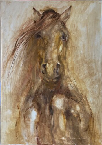 Cabalgando von Berta Goldwaser, Malerei kaufen auf Singulart