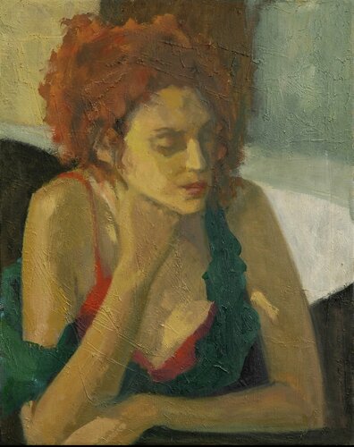 Ella en el bar von Berta Goldwaser, Malerei kaufen auf Singulart