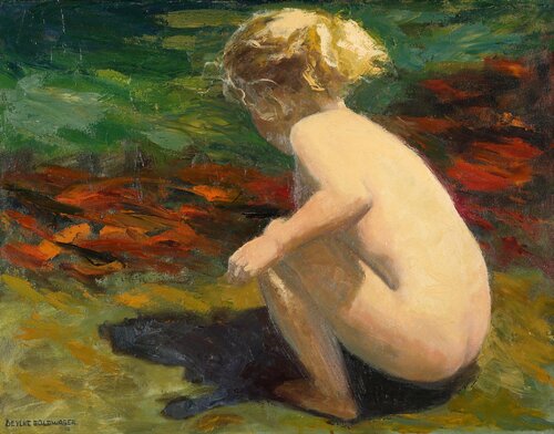 En el lago de Berta Goldwaser, Pintura a la venta en Singulart