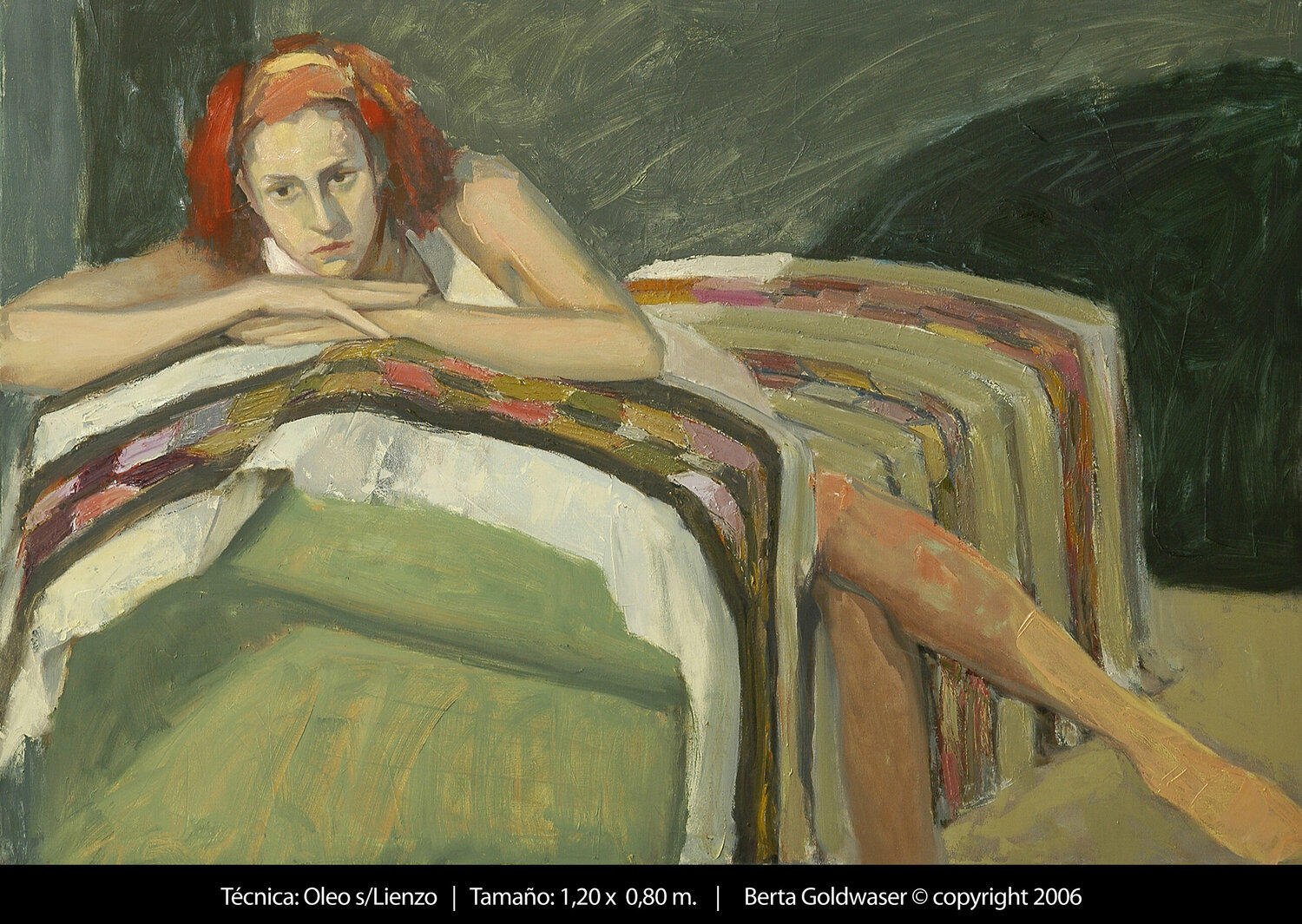 Mi manta de alpaca peruana Berta Goldwaser