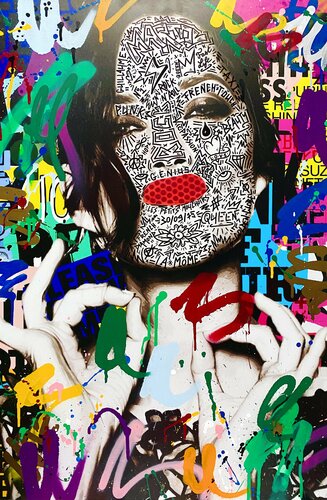 ROCKING MARION van RS Artist, Schilderij te koop op Singulart