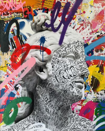 SEVERAL IN ONE van RS Artist, Schilderij te koop op Singulart