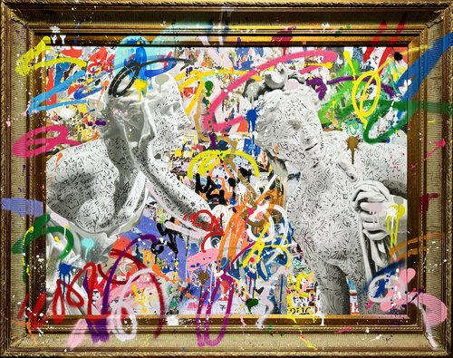 THE GODDESSES OF JOY van RS Artist, Schilderij te koop op Singulart