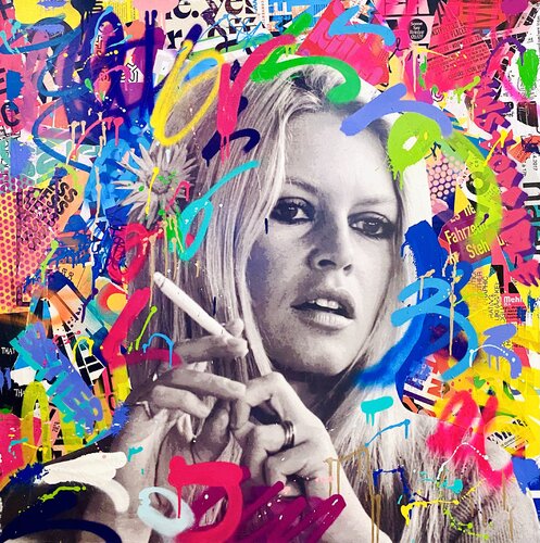 Iconic BB van RS Artist, Schilderij te koop op Singulart