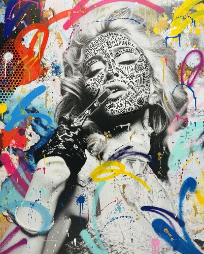LA MADONNE von RS Artist, Malerei kaufen auf Singulart