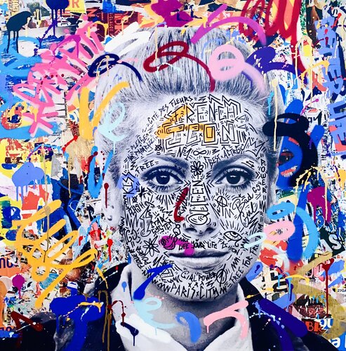 JUSTE UN REGARD van RS Artist, Schilderij te koop op Singulart