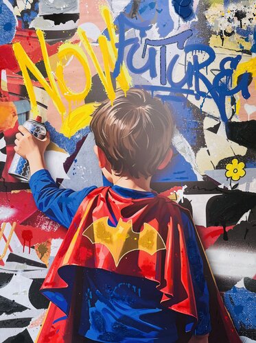 NOW FUTURE by RS Artist, Painting for Sale on Singulart