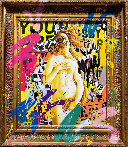 STREETY VENUS van RS Artist, Schilderij te koop op Singulart