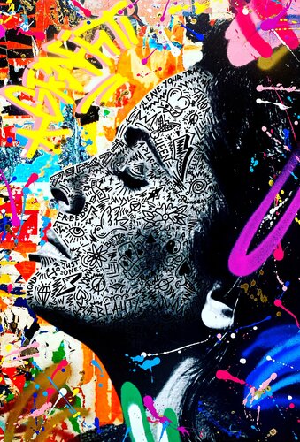 LIZ TAYLOR von RS Artist, Malerei kaufen auf Singulart