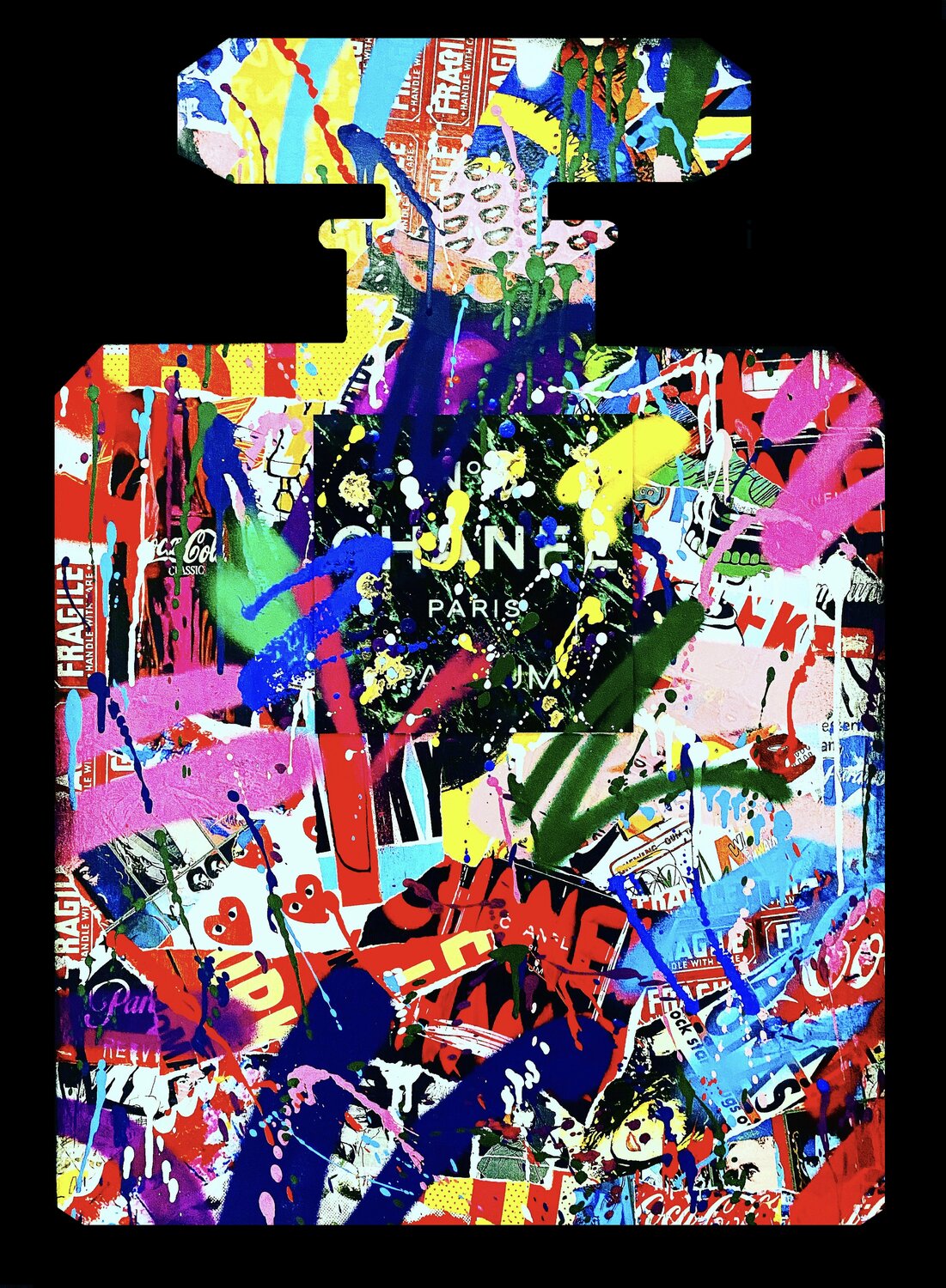 NEW STREETY FRAGRANCE RS Artist Originalgemälde zu verkaufen