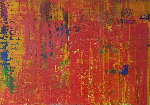 Tanz auf dem Vulkan par Kerstin Sokoll, Peinture en vente sur Singulart